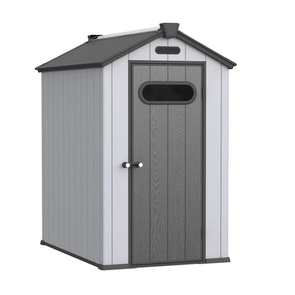 Aleko 4x6-ft. Outdoor Shed with Gable Roof