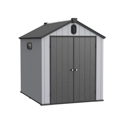 Aleko 6x8-ft. Outdoor Shed with Gable Roof