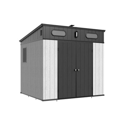 Aleko 8x7-ft. Outdoor Shed with Pent Roof